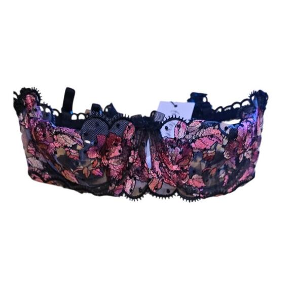 For Love & Lemons Juliet Bra NWT – Embroidered Floral Mesh – XXS - Picture 11 of 13